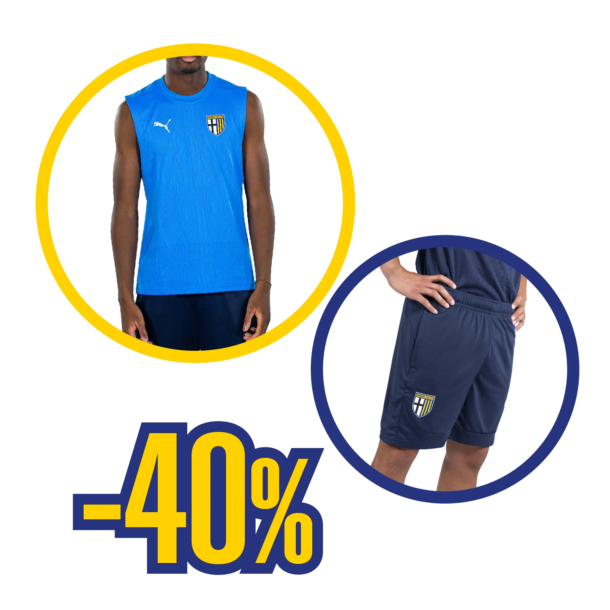 BUNDLE CANOTTA TRAINING + PANTALONCINI TRAINING