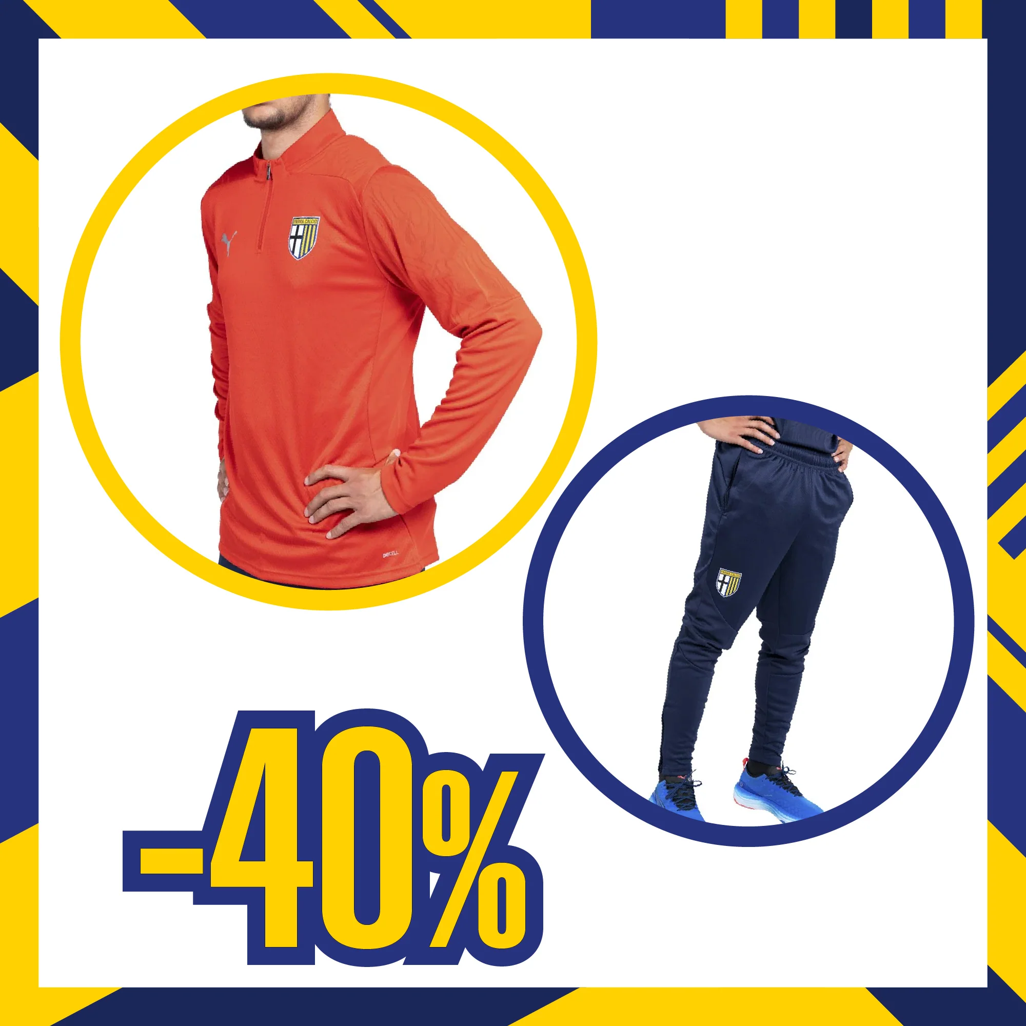 BUNDLE FELPA 1/4 ZIP TRAINING + PANTALONE LUNGO TRAINING - Image 2