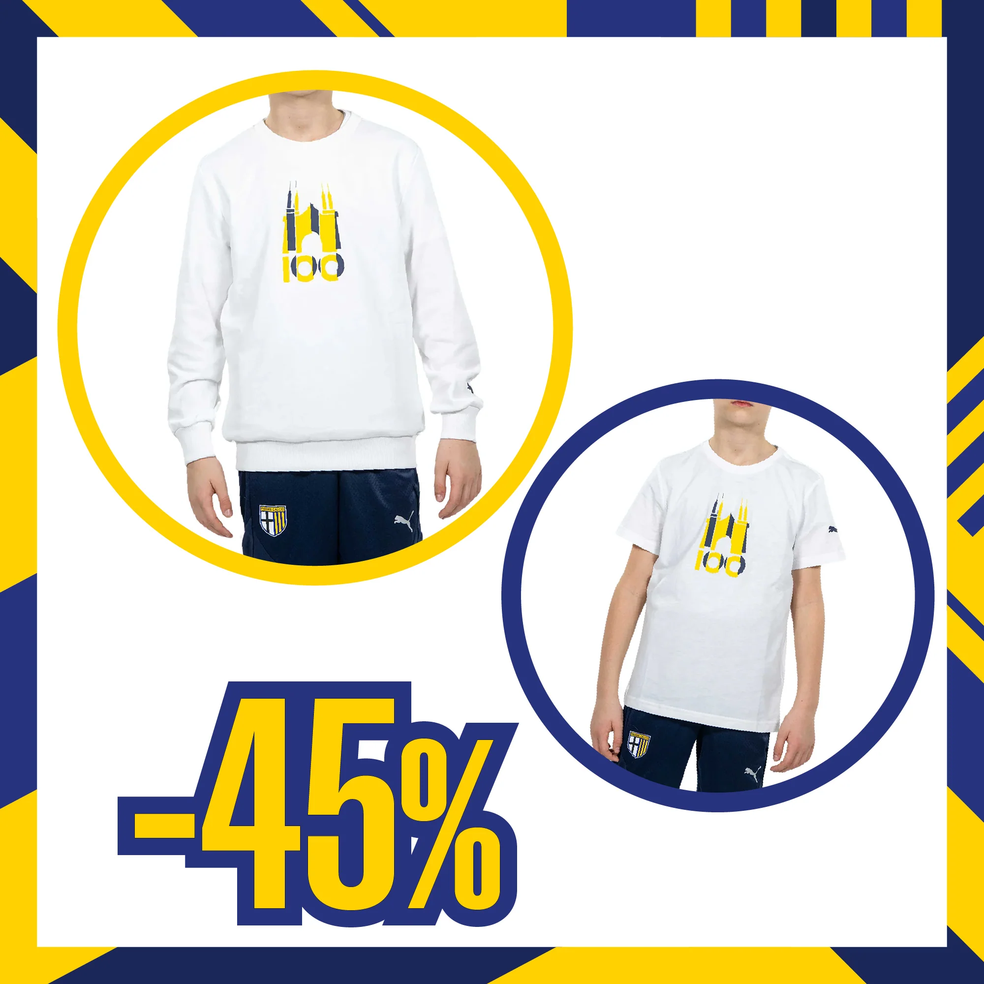 BUNDLE FELPA TARDINI 100 + T-SHIRT TARDINI 100 JUNIOR - Image 2