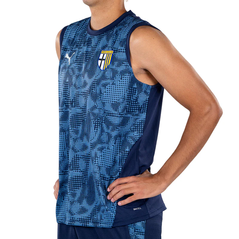 Canotta Training Players Blu Navy - Parma Calcio