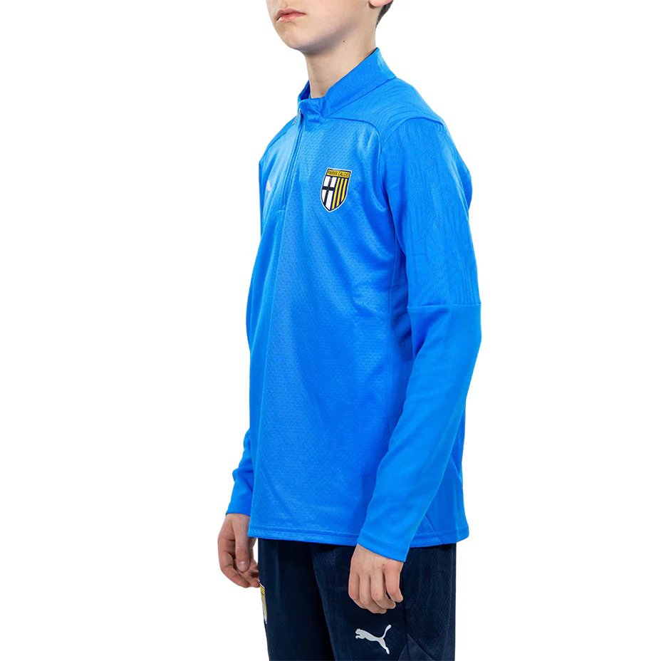 Felpa 1/4 Zip Training Junior Blu Ignite - Parma Calcio