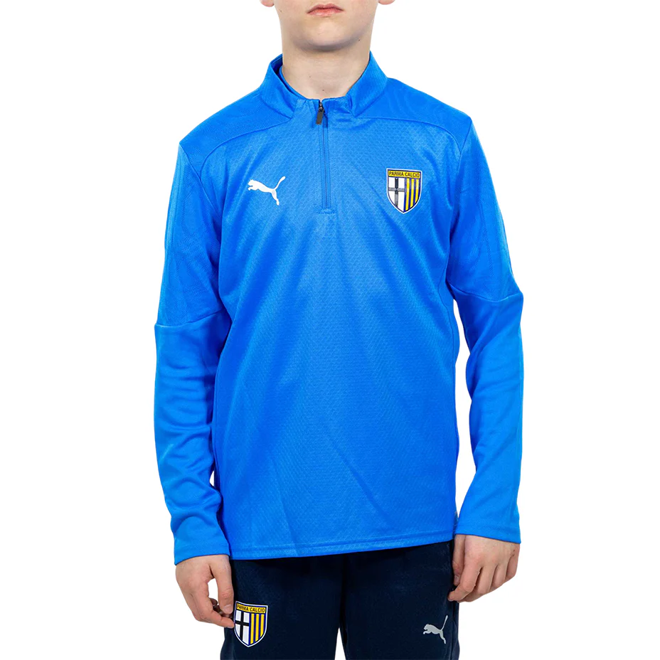 Felpa 1/4 Zip Training Junior Blu Ignite - Parma Calcio - Image 2