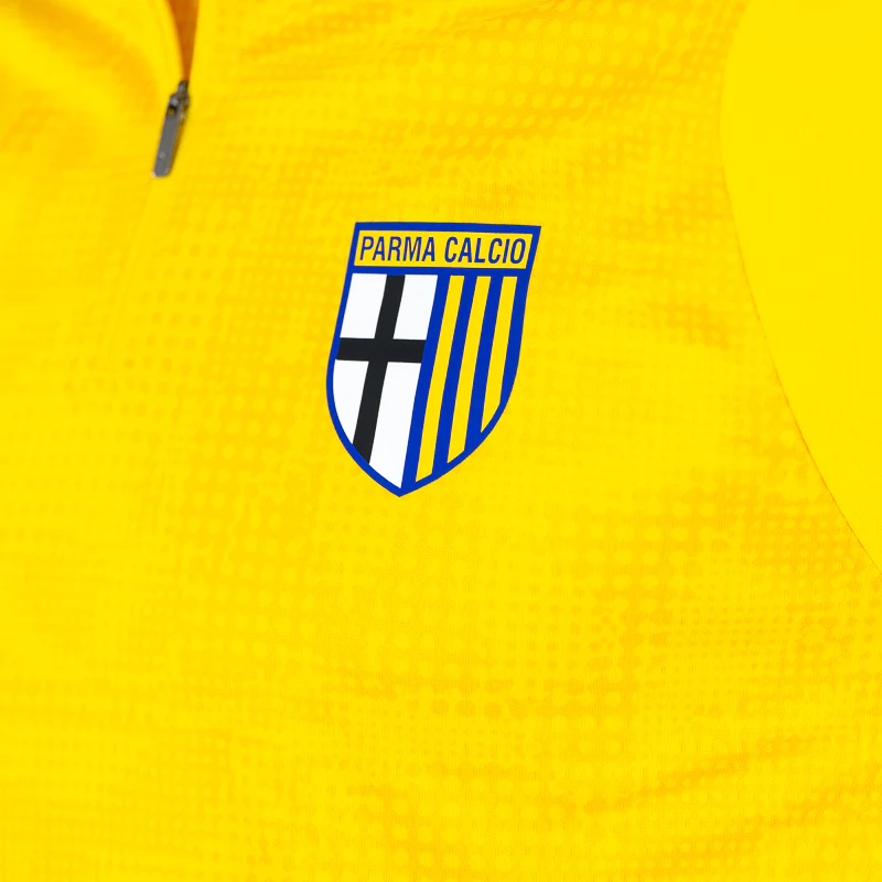 Felpa 1/4 Zip Training Portiere Gialla - Parma Calcio - Image 2