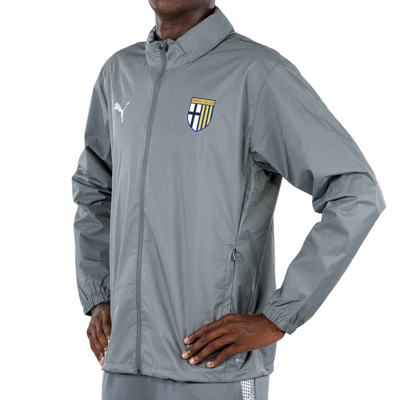 Giubbino Antipioggia Training Staff Grigio - Parma Calcio