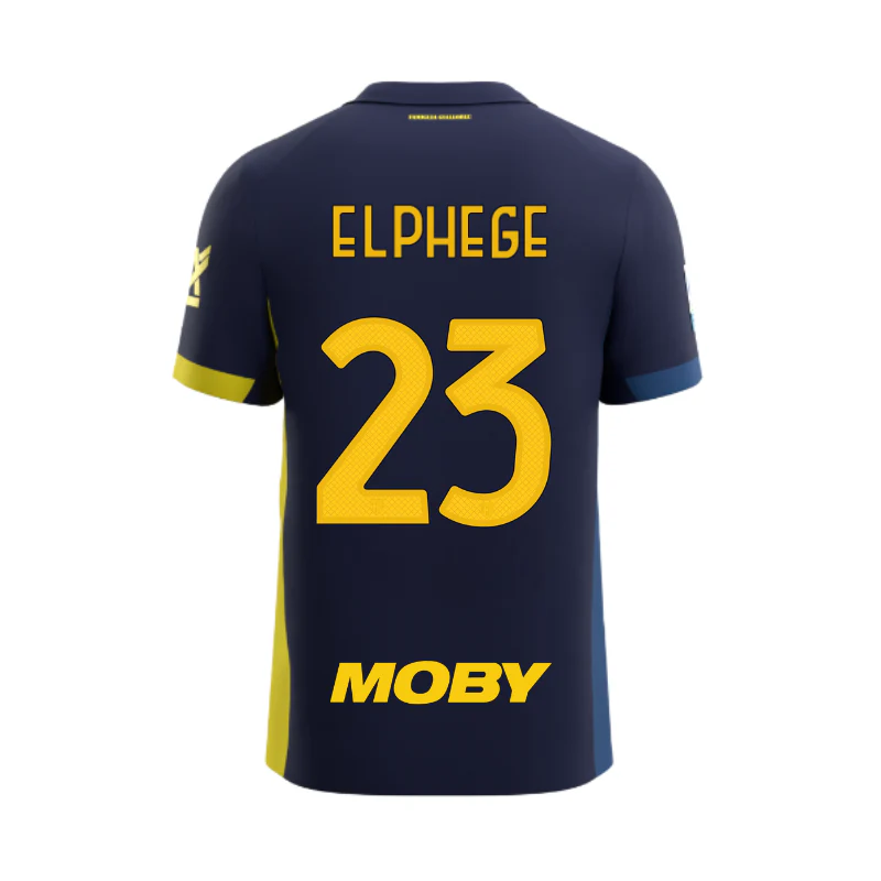 Maglia Junior Gara Parma Calcio Fourth 25/26 Elphege 23 NO PATCH SERIE A