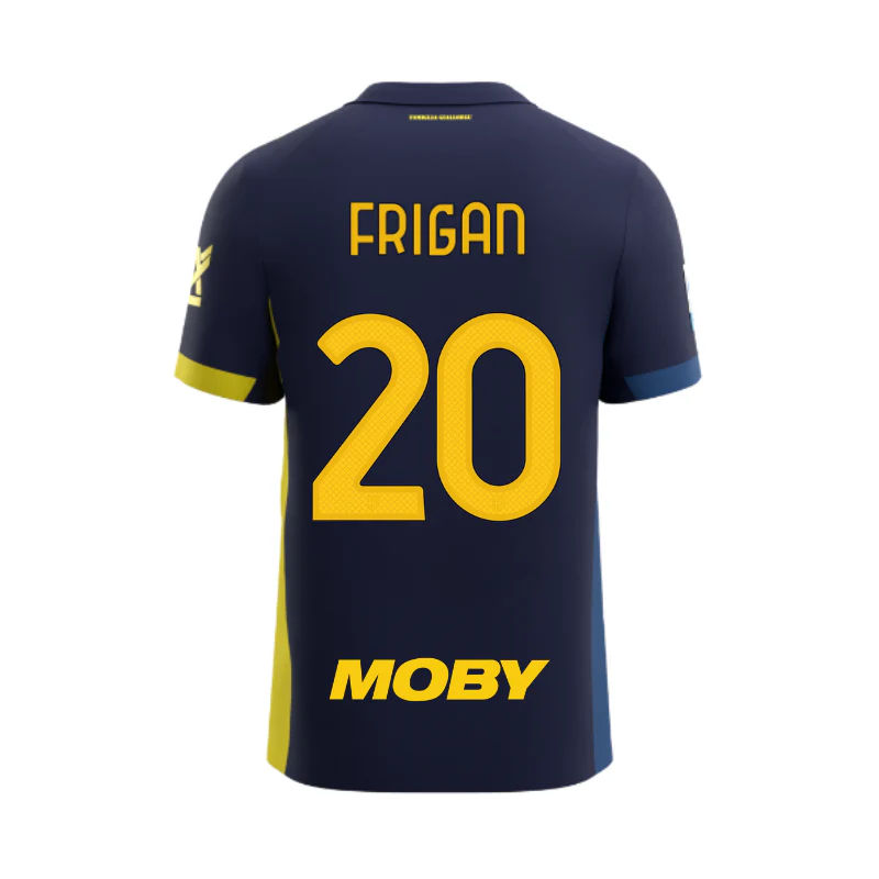 Maglia Junior Gara Parma Calcio Fourth 25/26 Frigan 20 NO PATCH SERIE A