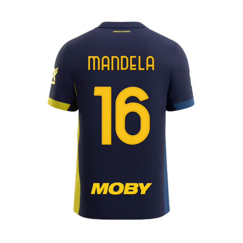 Maglia Junior Gara Parma Calcio Fourth 25/26 Mandela 16 NO PATCH SERIE A