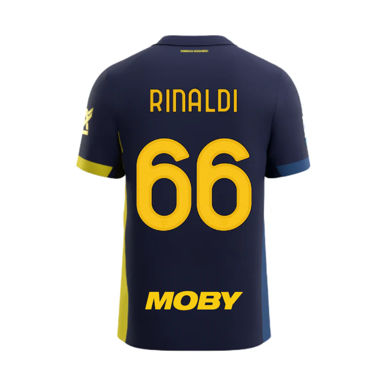 Maglia Junior Gara Parma Calcio Fourth 25/26 Rinaldi 66 NO PATCH SERIE A