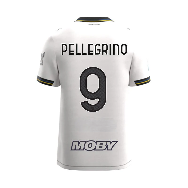 Maglia Junior Gara Parma Calcio Home 25/26 Pellegrino 9 NO PATCH SERIE A