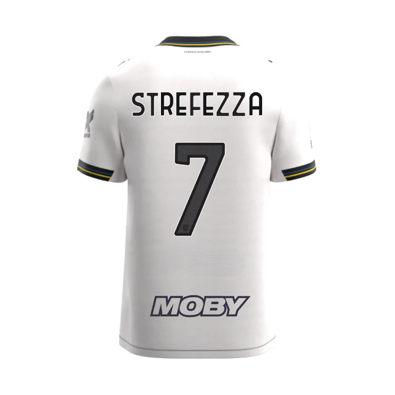 Maglia Junior Gara Parma Calcio Home 25/26 Strefezza 7 NO PATCH SERIE A