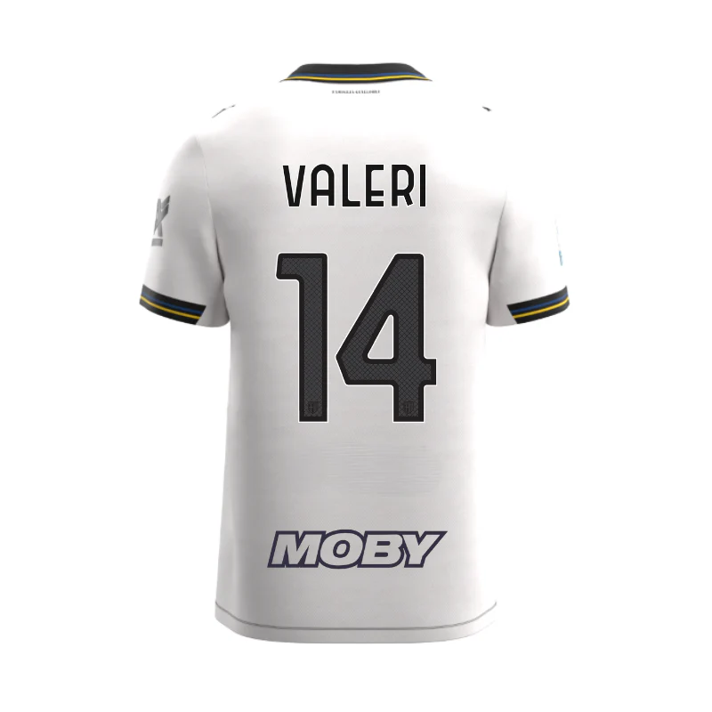 Maglia Junior Gara Parma Calcio Home 25/26 Valeri 14 NO PATCH SERIE A