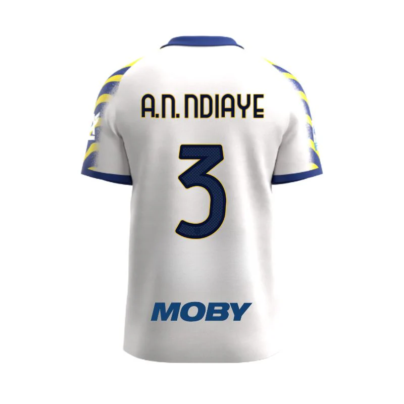 Maglia Junior Gara Parma Calcio Third 25/26 Ndiaye 3 NO PATCH SERIE A
