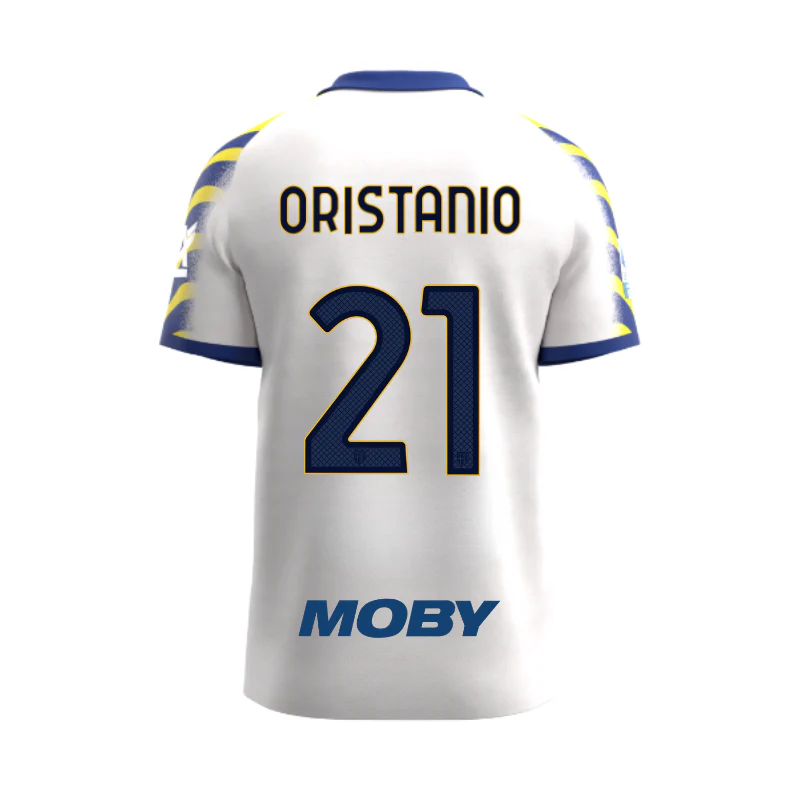 Maglia Junior Gara Parma Calcio Third 25/26 Oristanio 21 NO PATCH SERIE A
