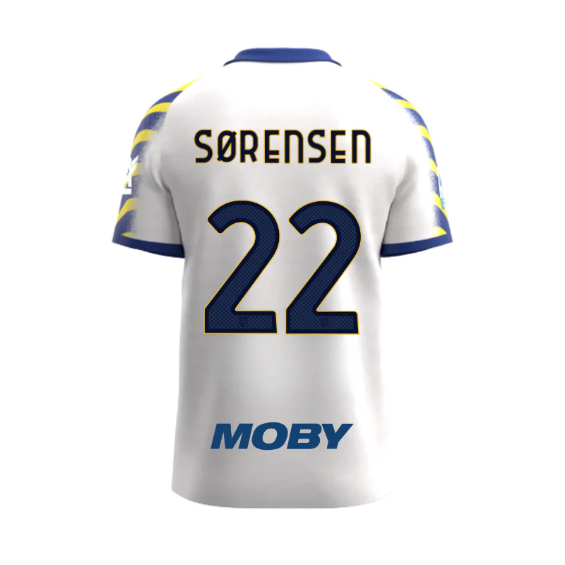Maglia Junior Gara Parma Calcio Third 25/26 Sørensen 22 NO PATCH SERIE A