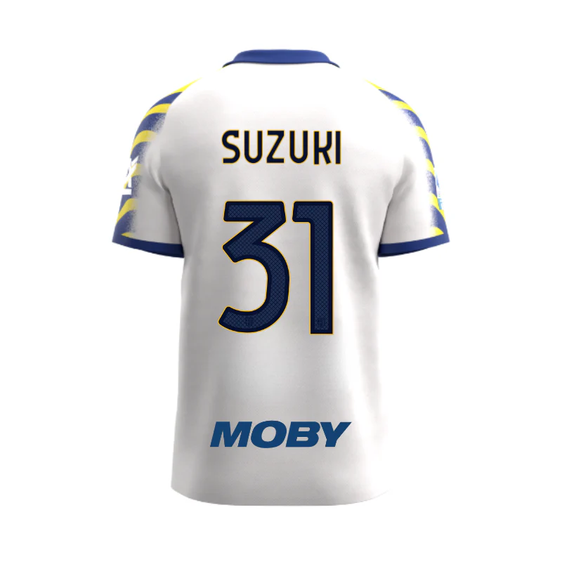 Maglia Junior Gara Parma Calcio Third 25/26 Suzuki 31 NO PATCH SERIE A