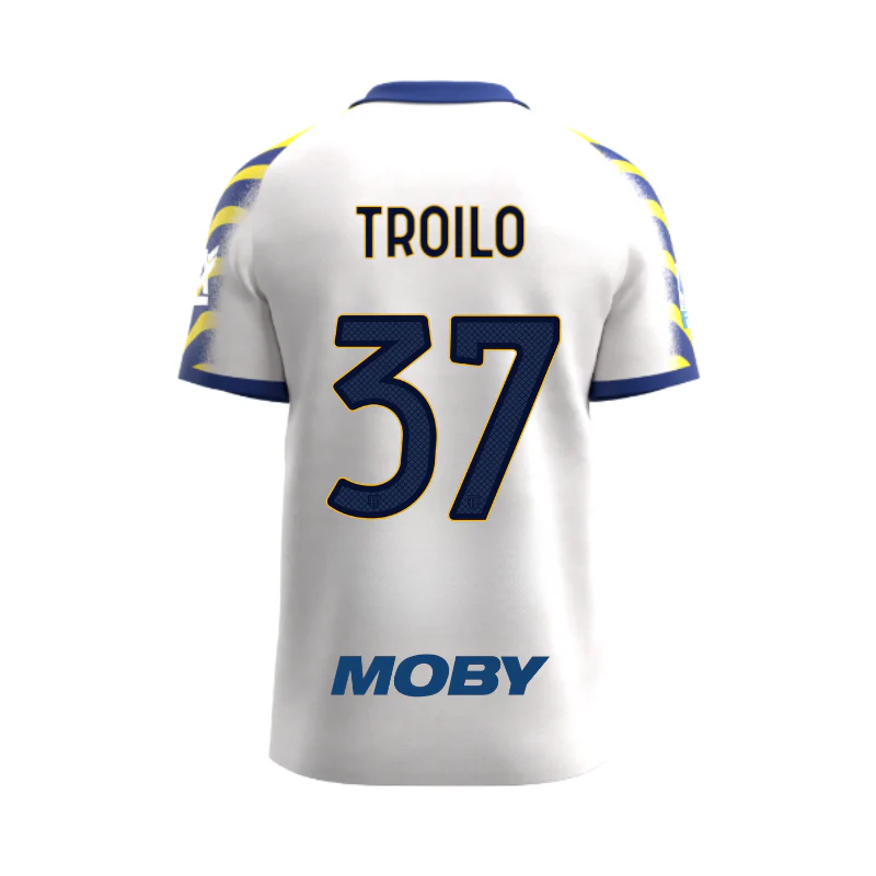 Maglia Junior Gara Parma Calcio Third 25/26 Troilo 37 NO PATCH SERIE A