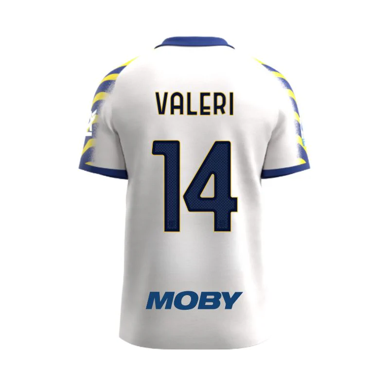Maglia Junior Gara Parma Calcio Third 25/26 Valeri 14 NO PATCH SERIE A
