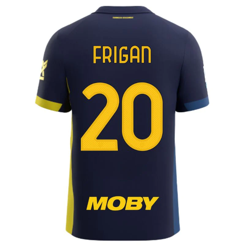 Maglia Parma Calcio Gara Fourth 25/26 Frigan 20 NO PATCH SERIE A