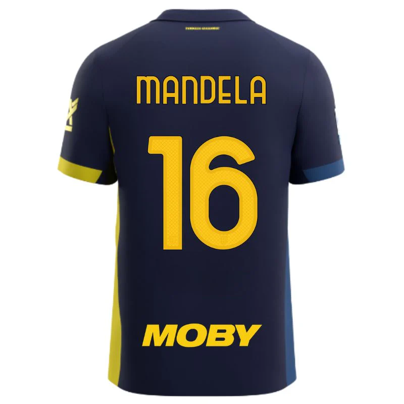Maglia Parma Calcio Gara Fourth 25/26 Mandela 16 NO PATCH SERIE A
