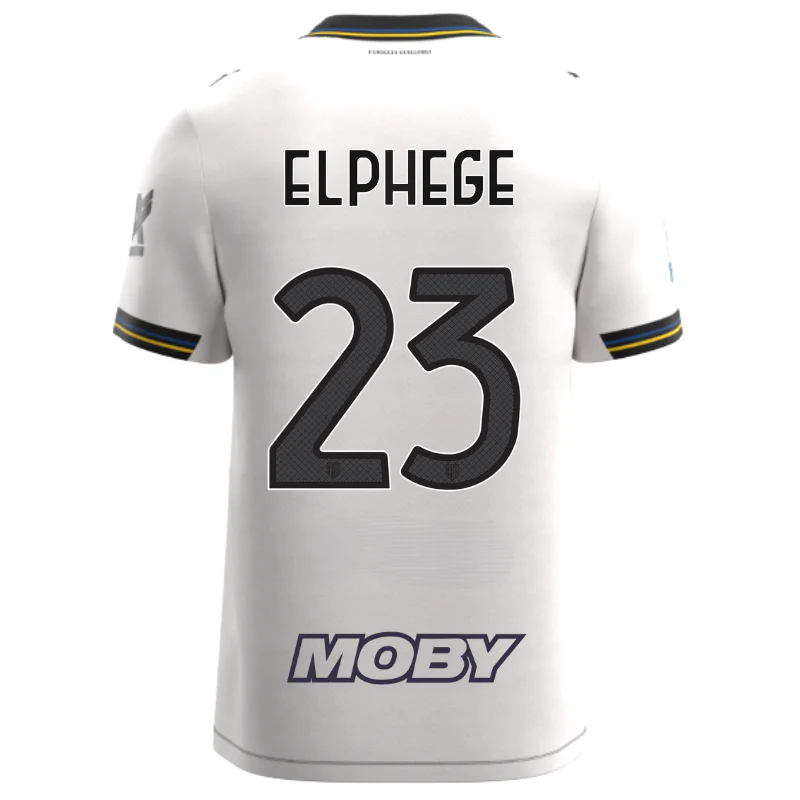 Maglia Parma Calcio Gara Home 25/26 Elphege 23 NO PATCH SERIE A
