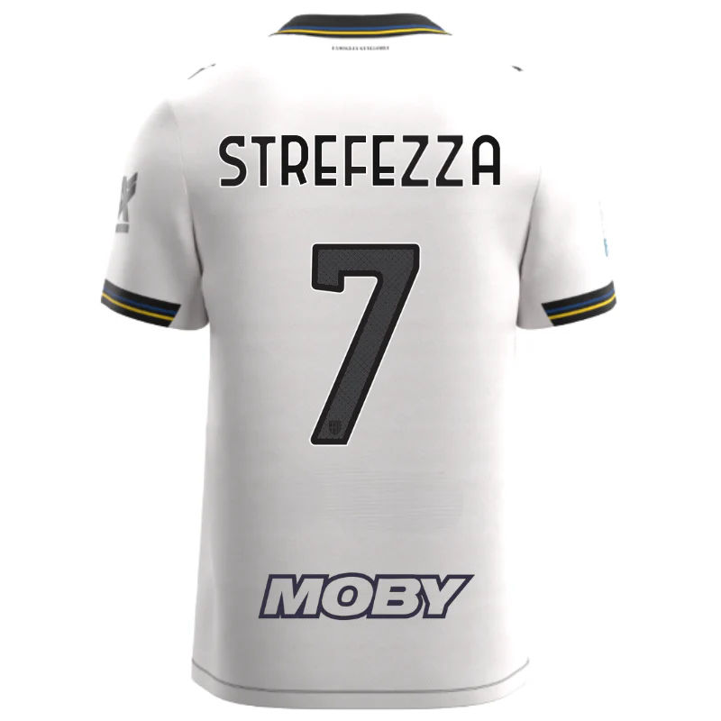 Maglia Parma Calcio Gara Home 25/26 Strefezza 7 NO PATCH SERIE A