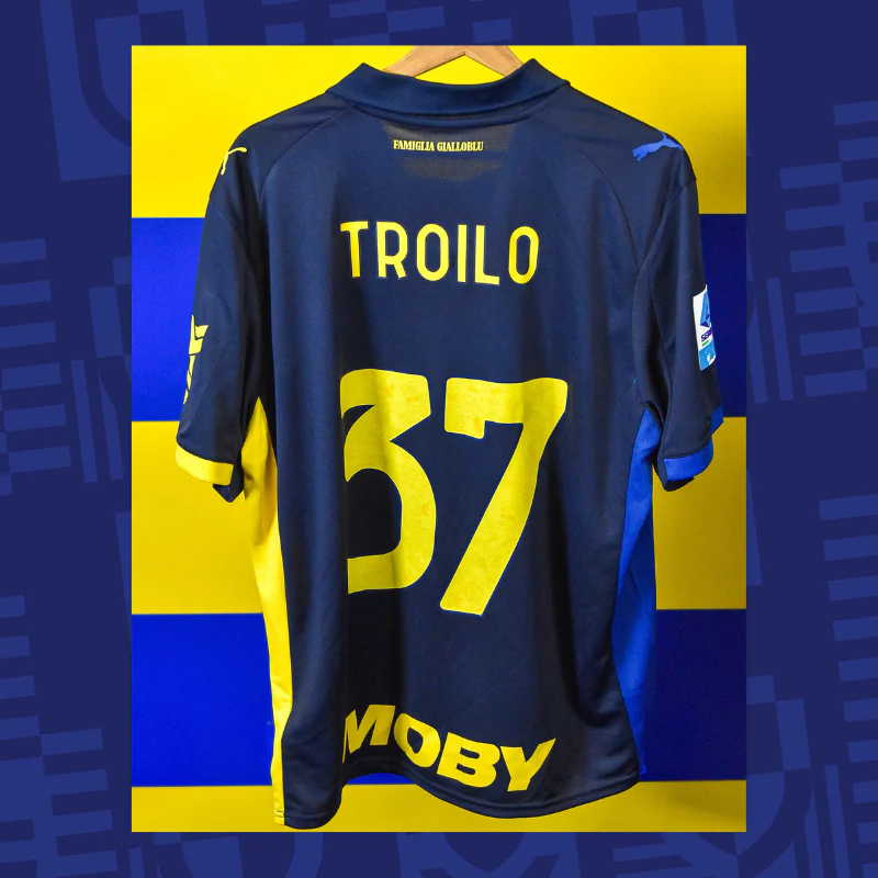 Match Worn by Troilo 37 Parma - Napoli 12/04/2026