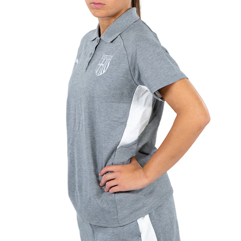 Polo Woman EvoStripe Grigia - Parma Calcio