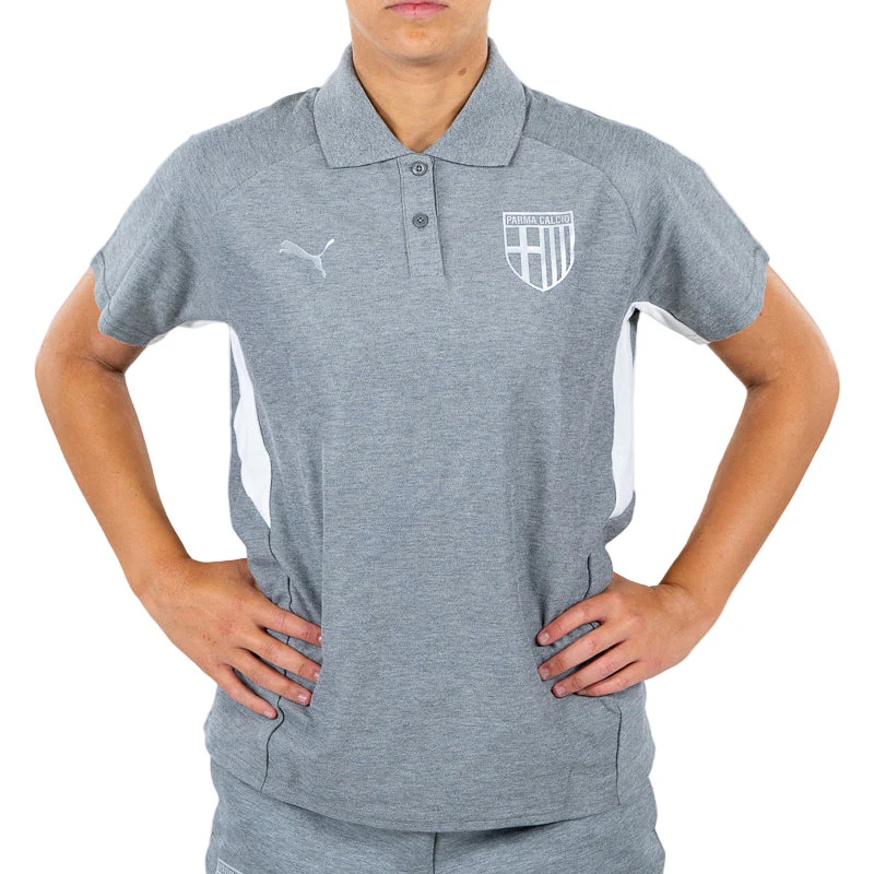 Polo Woman EvoStripe Grigia - Parma Calcio - Image 2