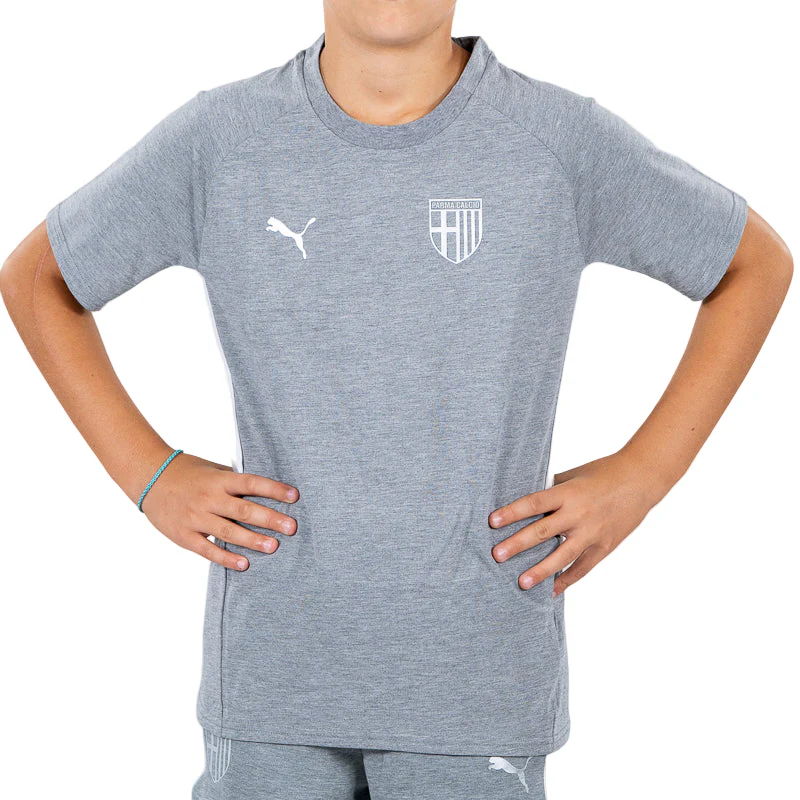 T-Shirt Junior EvoStripe Grigia - Parma Calcio - Image 2