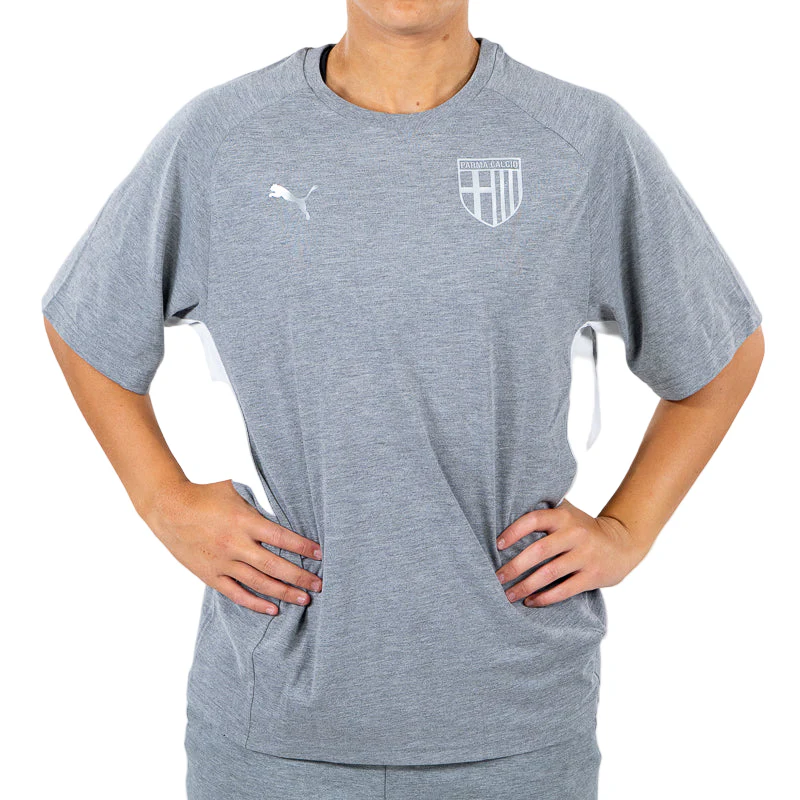 T-Shirt Woman EvoStripe Grigia - Parma Calcio - Image 2